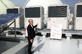 Osaka Gas unveils emergency power supply backup system