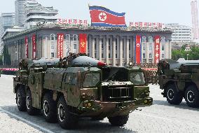 N. Korean Scud missile