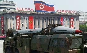 N. Korean Scud missile