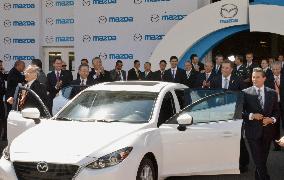 Mazda holds ceremony to formally open Mexican plant