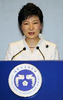 South Korean President Park