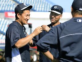 Jeter, Tanaka at Yankees' spring camp in Florida