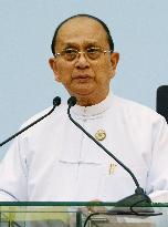 Myanmar president talks about Bengal Bay cooperation plan