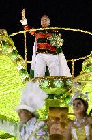 Zico at Rio Carnival