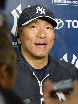 Matsui ends stint as New York Yankees' guest instructor