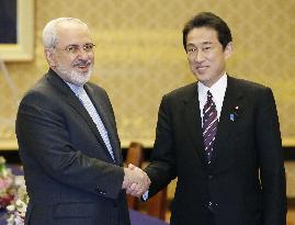 Japan, Iran foreign ministers hold talks in Tokyo