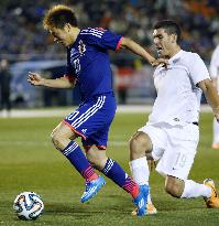Japan's Saito advances in friendly against New Zealand