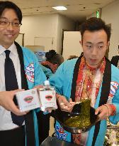 Tokyo department store promotes Tohoku products