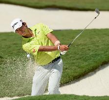 Matsuyama practices for Cadillac golf tourney