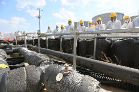 Radioactive water leak probe underway at Fukushima plant