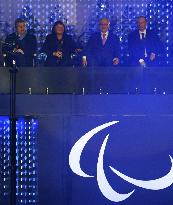 Putin, Bach at Sochi Paralympic opening ceremony