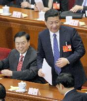 China's Xi, Zhang at annual parliamentary session