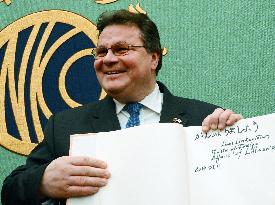 Lithuanian foreign minister