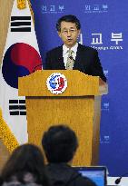 S. Korea offers condolences to Japan
