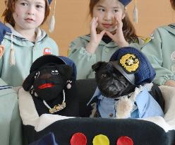 Police PR dog retires, succeeded by puppet