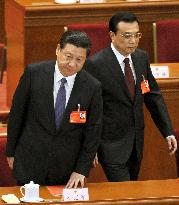 China congress session ends