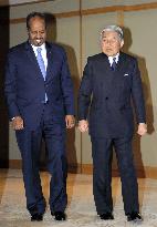 Somali president in Japan