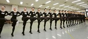 Japa's Takarazuka Revue members perform line dance