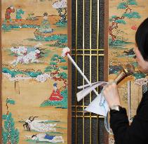 Buddhist drawings depicting death shown at Kyoto temple