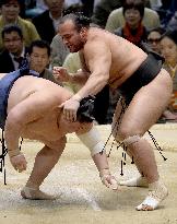 Day 7 of Spring Grand Sumo Tournament