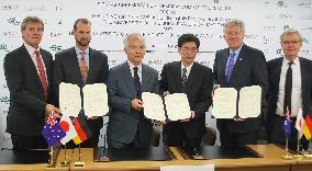 Nagoya, Adelaide, Freiburg universities agree on joint program