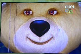 Sochi Olympics' Polar Bear sheds tear