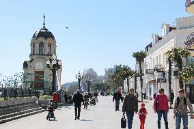 Crimea resort city Yalta