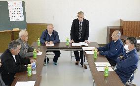 Soma-Futaba fishermen organization meeting