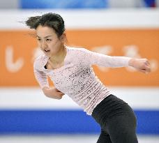 Figure skater Asada in practice session