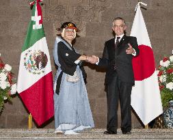 400th anniv. of Japan mission's visit to Mexico City
