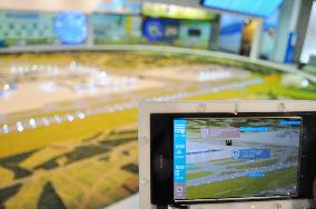 Museum's airport diorama revamped to work with smartphone