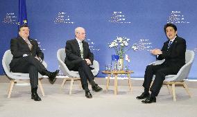 Japan, European leaders meet