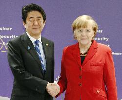 Japan, German leaders meet