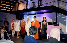 Japanese fashion design students' presentation in NY