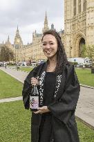 Japanese brewers present sake at British parliament event