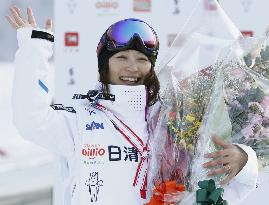 Uemura ends career with victory