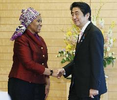 PM Abe meets 'UN Women' chief in Tokyo