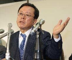 Prosecutors charge ex-Tokyo Gov. Inose