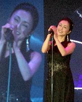 Japan's Sakai sings at Asian pop concert in Hong Kong