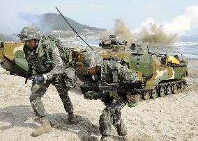 U.S.-S. Korean military drill