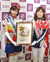 Tourism envoys promote Takarazuka, home to all-female troupe