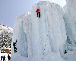 Ice climbing emerging as a hot trend among young women