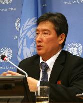 N. Korean envoy at U.N.