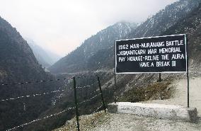 Site of 1962 Sino-Indian war in northeastern India