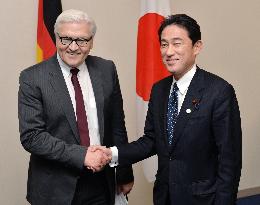 Japan, Germany agree to cooperate to defuse