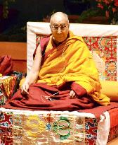 Dalai Lama delivers sermon at Mt. Koya in Japan