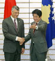 Kosovo prime minister in Japan