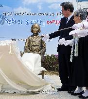 "Comfort women" statue