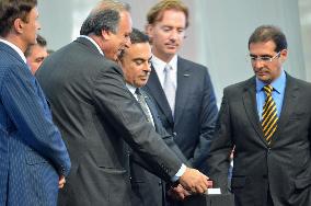 Nissan holds ceremony for new auto plant in Brazil