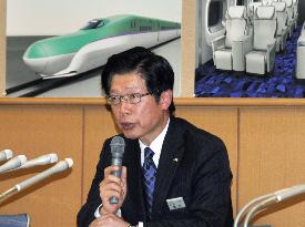 JR Hokkaido's bullet train